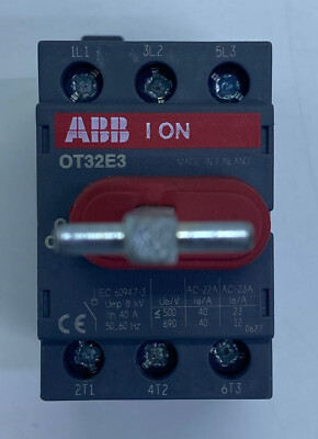 ABB Disconnect Switches, SWITCHLINE Series,  OT32E3,  AVM#231