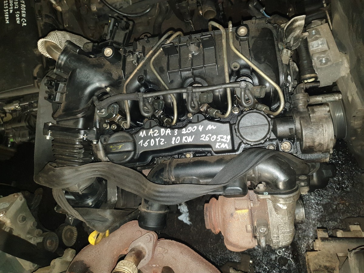 MAZDA 3 BK Engine Y601 1.6 Diesel 80kw 2004 23063637 | eBay UK