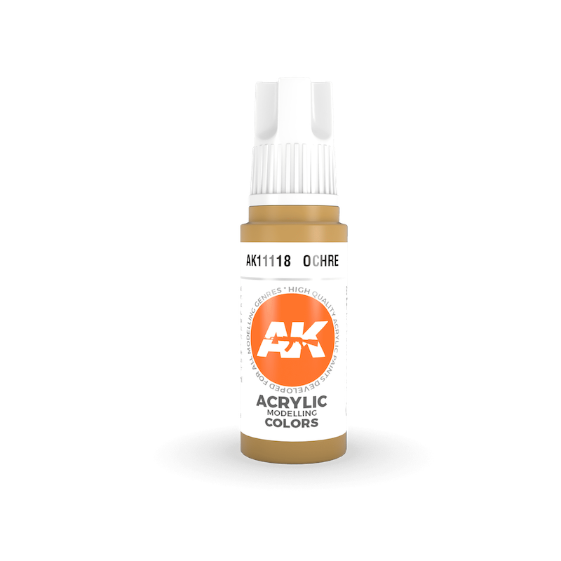 Ocher 17ml 3rd Gen Acrylics AK Interactive - AK11118