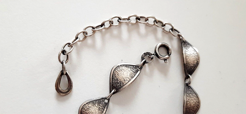 Silver necklace° Friedrich Binder° 925/000° silver chain° FBM° silver jewelry - Picture 4 of 11