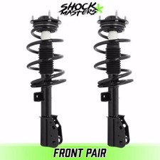 Front Pair Complete Struts Coil Springs for 2013-2016 GMC Acadia