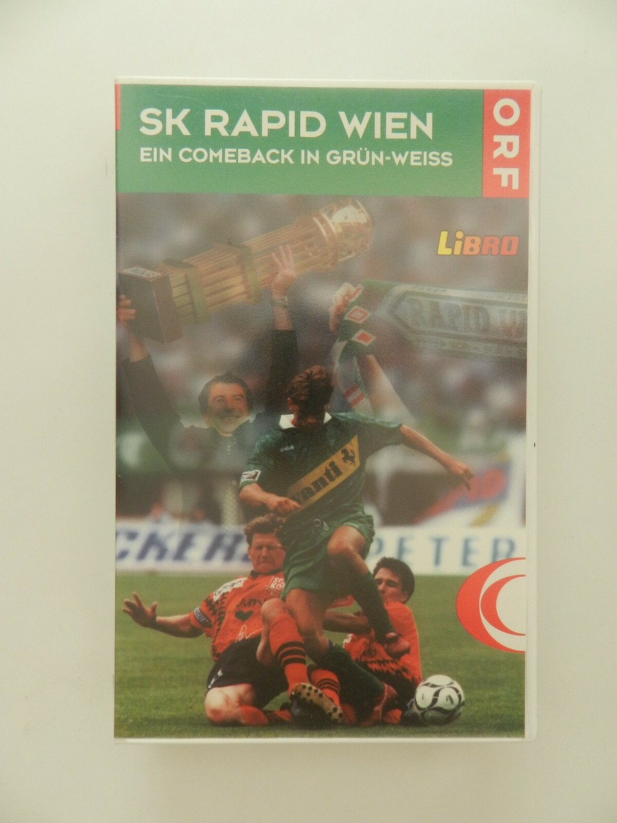 VHS Video Kassette SK Rapid Wien Ein Comeback in Grün Weiß Fußball ORF