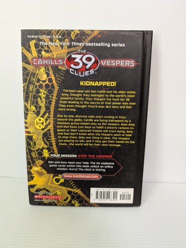 The 39 Clues, Cahills vs Vespers Book # 1 Inc Cards, by Various Authors HC 2011. - 第 2/8 張圖片