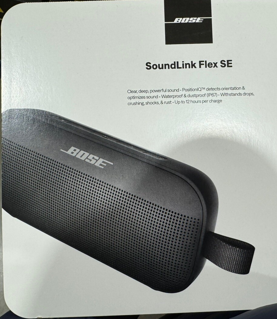 Bose Soundlink Flex SE Bluetooth Speaker Waterproof & Dustproof in