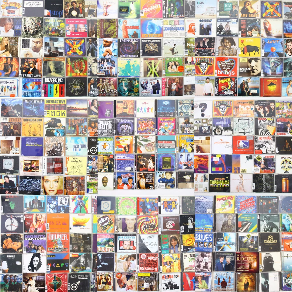 200 Stück Musik CD 100 Maxi 100 Alben Sammlung Konvolut Music Paket Verschiedene - Bild 4 von 4