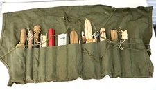 Vintage US Military Raft Escape Survival Fishing Kit