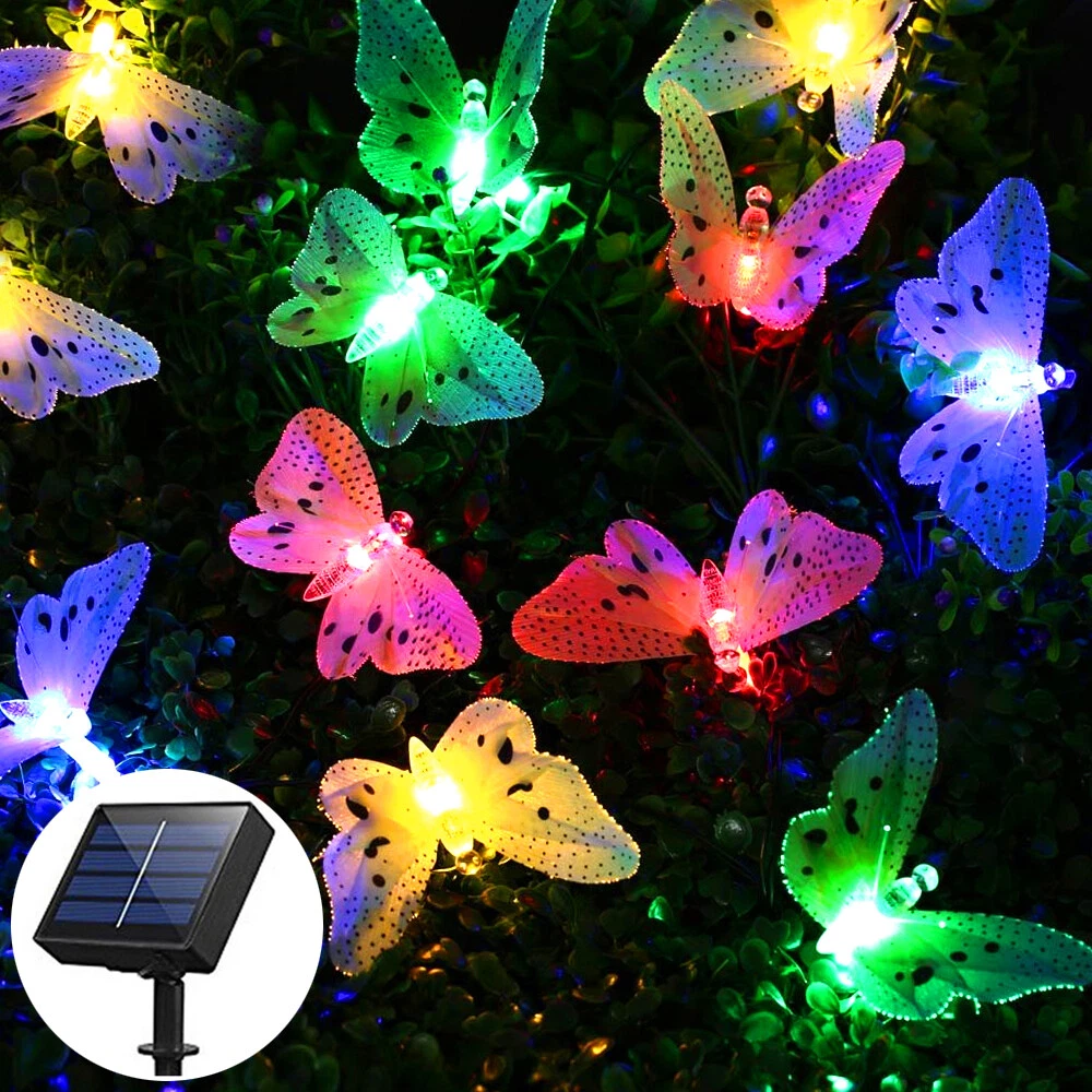 Butterfly string lights sale outdoor