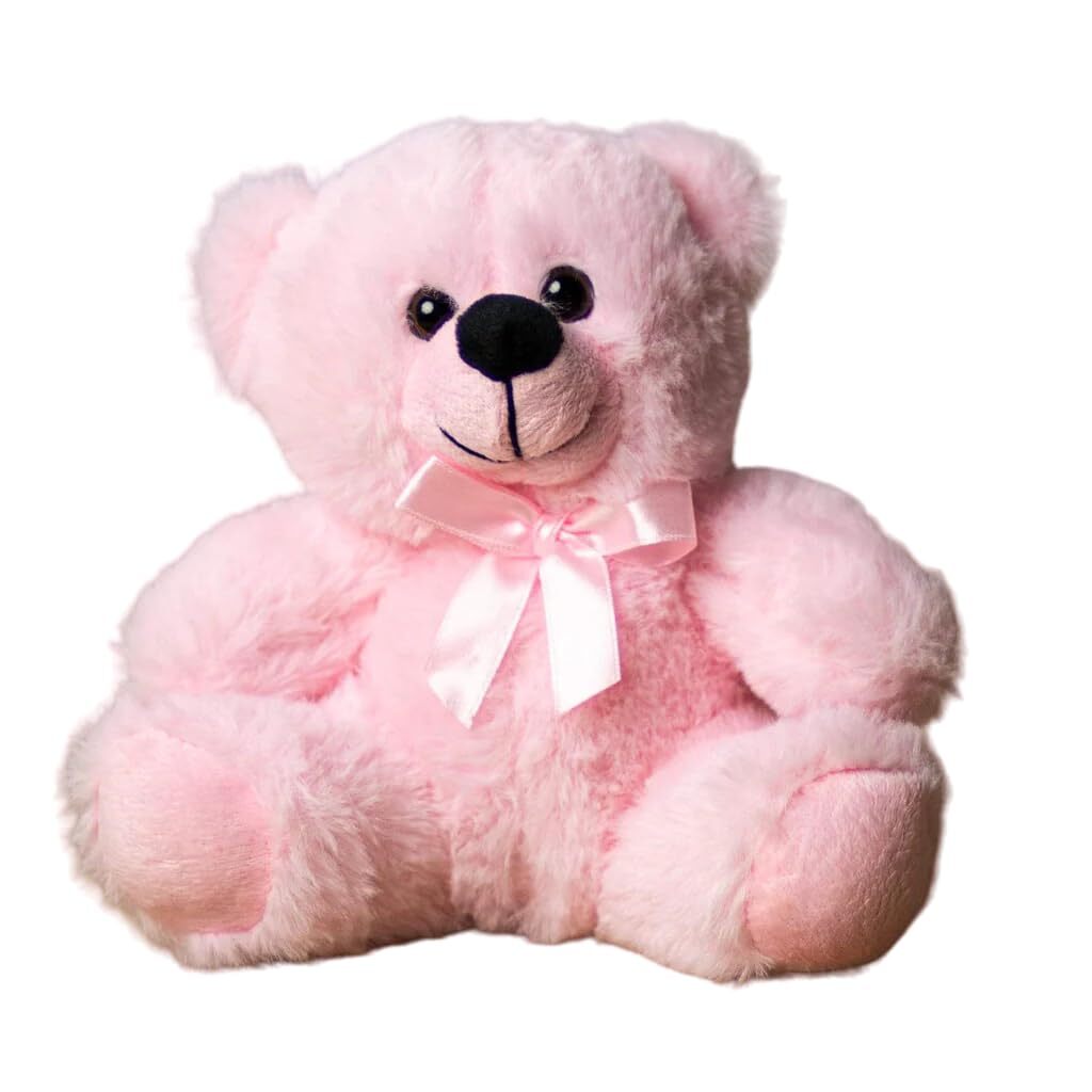Cotton Candy Pink Plush Teddy Bear 6" Cute Little Bear Plush Toy Gift