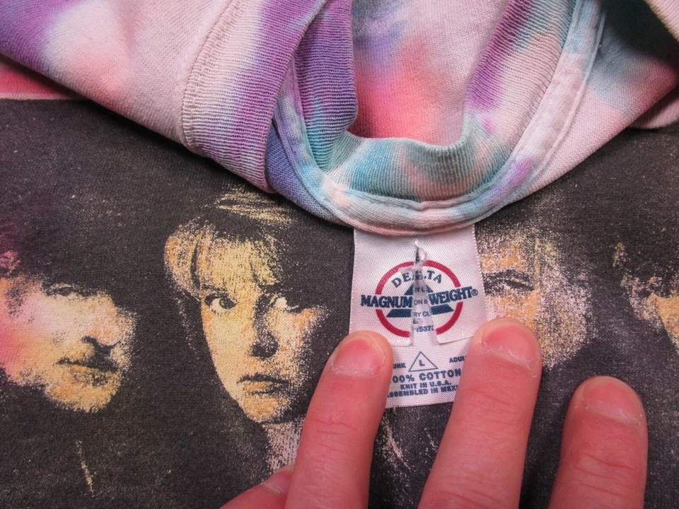 Camiseta Vintage Fleetwood Mac Band Talla (L) 2003 Say You Will Tour Tie Dye Delta Foto 4 de 4