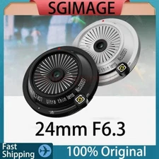 SGIMAGE 24mm F6.3 Camera Lens Full Frame Manual Focus for Canon Sony Fuji Nikon