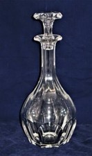 Baccarat Crystal MALMAISON 30 Ounce Decanter, 11 3/4" Tall Multi-Faceted Stopper
