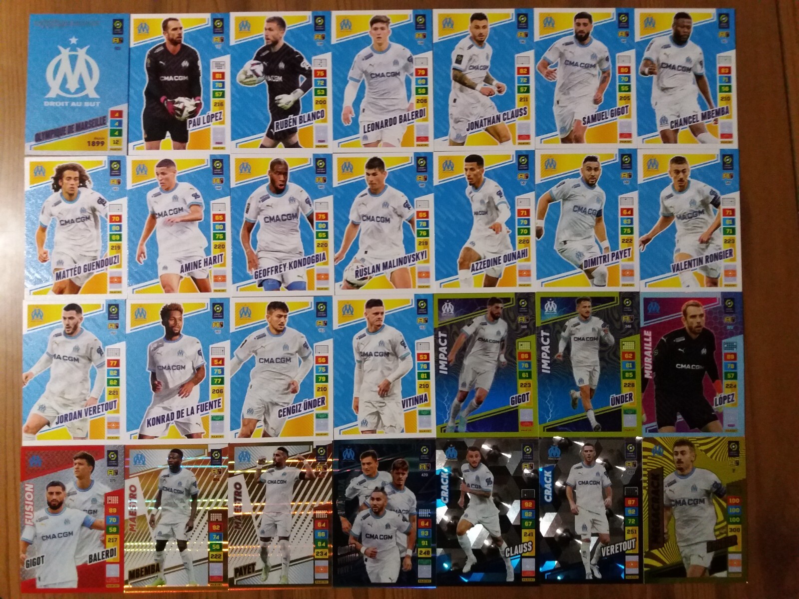 Panini SC Score Trading Cards Ligue 1 2023-2024 Fat Pack - 30 Cartes De Collection Foot