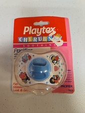 Vintage 1995 Playtex Cherubs Baby Orthodontic Pacifier Rare New NOS OLD