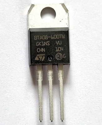 BTA08 600TW TRIAC 600V 8A FÜR NJD EURO 4E LICHTSTEUERUNG REPARATUREN ORIGINAL ST