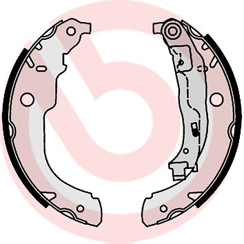 BREMBO S 61 528 Bremsbackensatz für CITROËN,DS,PEUGEOT