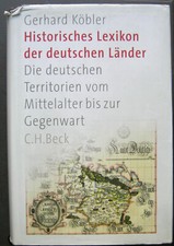 Gerhard Köbler Historisches Lexikon der deut...