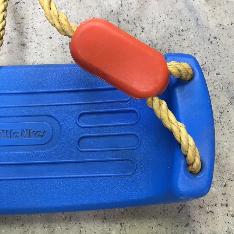 Asiento oscilante Little Tikes vintage años 90 4109 plástico Ohio colorido juguete diversión al aire libre Foto 4 de 4