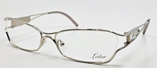 Judith Leiber JL1575 Col 03 Silver with Crystal Stones Eyeglasses NIB