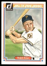 Ralph Kiner 1983 Donruss Hall of Fame Heroes #38 Pirates MLB READ FREE SHIPPING