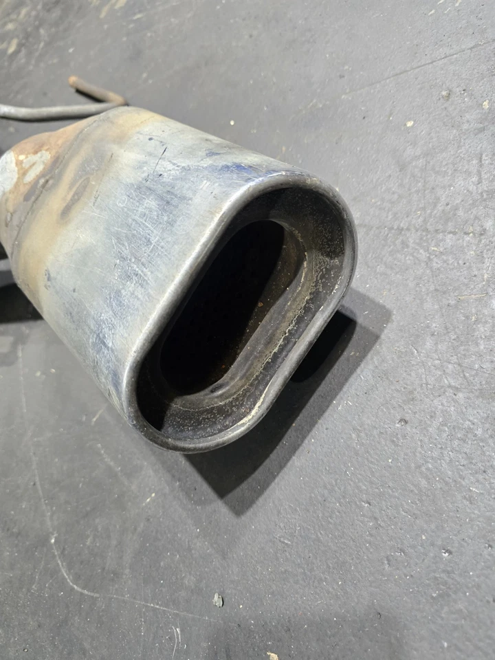 SAAB OG 9-3 VIGGEN PUNTA DE ESCAPE Y SILENCIADOR 1999-2002 RARO OEM Foto 4 de 4