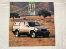 1993 Toyota Land Cruiser Original Brochure 11...