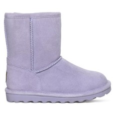 BEARPAW Elle Youth Persian Violet Size 4 Cozy Suede Winter Boots