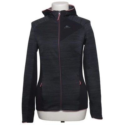 Quechua, Kapuzenpullover, Größe: XXS, Grau/Schwarz, Sonstiges, Damen #cWt