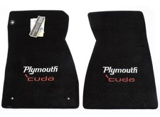 Premium Custom Floor Mats For 1970-74 Plymouth Barracuda Cuda Manual Trans