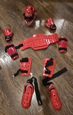 Martial Arts Sparring Gear Set Youth 10 Piece W/ Bag