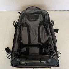 Samsonite Rolling Backpack Carry On Black & Gray