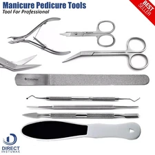 CUTICLE PUSHER INGROWN TOENAIL LIFTER MANICURE PEDICURE NAIL CARE TOOLS