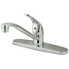 Kingston Brass KB5710 Chatham 1.8 GPM 1 Hole Kitchen Faucet - Chrome