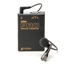 AZDEN Wireless Mono Transmitter and Lav Microphone