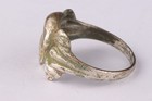 Ring Skull bones Antique amulet protecting against death signet Memento mori typ — photo 5