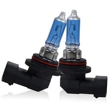 9006 Car Halogen Bulbs, Ultra White Light Bulbs, 12V 100W 2 PCS White 9006