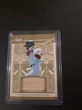 WILLIE RANDOLPH 1/1 2025 Leaf Lumber  Game Used Bat NY YANKEES
