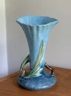 Roseville Wincraft Blue Pinecone 8" Vase # 283-8