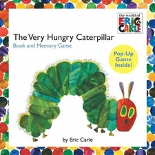 The Very Hungry Caterpillar Book and - Hardcover, by Carle Eric - Very Good