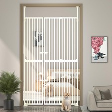 71" Extra Tall Cat Pet Gate, 33.5-47.2 in Wide High Dog Gates for Doorways No...
