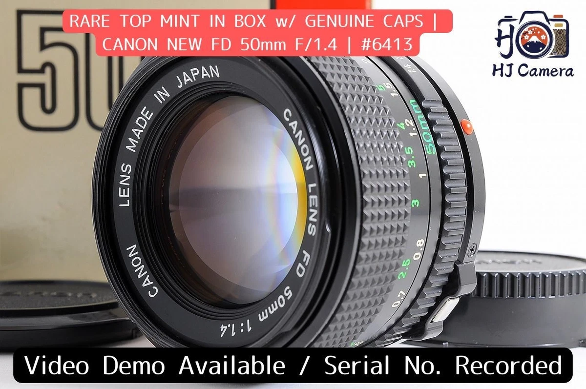Canon FD 50mm f/1.4 Camera Lenses for sale | eBay