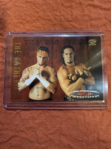 2004 Pacific TNA: The Gathering (CM Punk/ Julio Dinero) #4