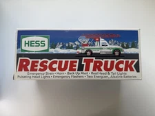 RARE VINTAGE 1994 Hess Rescue Truck NIB 30th Anniversary