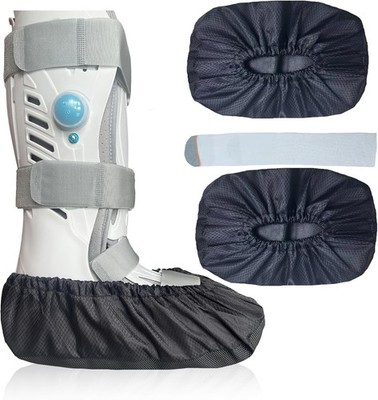 2 pcs Air Cam Walking Boot Covers Fracture Medical Cast Boots Shoe Covers XL B19