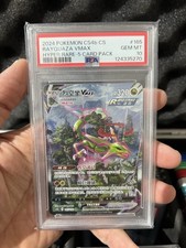 PSA10 2024 POKEMON CS4b CS RAYQUAZA VMAX HYPER RARE-5 CARD #165
