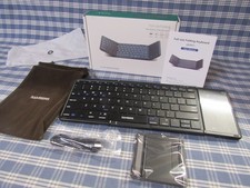 Samsers Foldable Bluetooth Keyboard, B099T with Touchpad New FAST FREE SHIPPIN