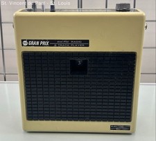 Gran Prix VTG Portable AM/FM Radio 8-Track Player PT-975- Not Tested