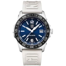 Luminox Men's Watch Pacific Diver Dark Blue Dial White Rubber Strap XS.CA23M