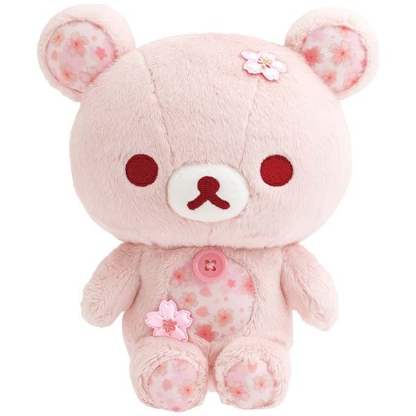 Korilakkuma Plush Doll Sakura Cherry Blossoms 2026 Rilakkuma San-X