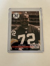 1992 Pro Set - Draft Day Leon Searcy #31 (RC)