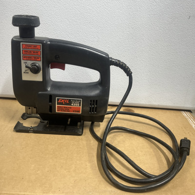 Skil Jigsaw 4355 Auto Scroll 1/3 HP 45 degree Tilting Foot Made In USA